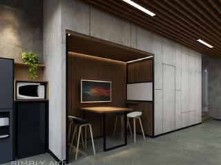 Office @ PIK 2, Simply Arch. Simply Arch. Industrial style study/office