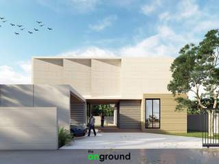 BAAN SUANPHAK, The OnGround บริษัทรับสร้างบ้านคุณภาพสูง The OnGround บริษัทรับสร้างบ้านคุณภาพสูง Casas unifamiliares