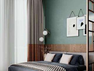 Дизайн и ремонт квартиры в ЖК «Скандинавия» — Всё по полочкам, Вира-АртСтрой Вира-АртСтрой Master bedroom