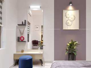 Stunning bedroom interior designs, Monnaie Interiors Pvt Ltd Monnaie Interiors Pvt Ltd Slaapkamer