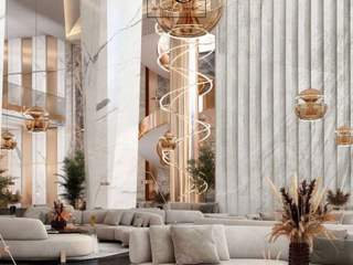 TIMELESS LUXURY: HOTEL INTERIOR DESIGN MASTERPIECE, Luxury Antonovich Design Luxury Antonovich Design Other spaces