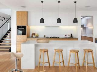 EA20250203-23460 Press profile homify Asian style bathroom Furniture, Kitchen, Interior design, Countertop, Flooring, Light fixture, Floor, Wood, Ceiling, Kitchen Appliance