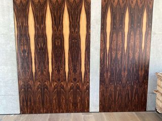 Rosewood Veneered Doors, Evolution Panels & Doors Ltd Evolution Panels & Doors Ltd 室内ドア