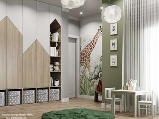 Детская комната из дизайн проекта квартиры в ЖК Лесопарковый, Студия дизайна Натали Студия дизайна Натали Jugendzimmer