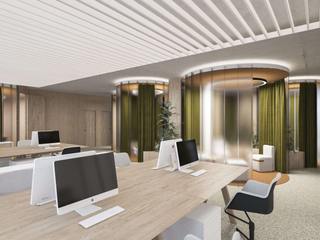 Mam Babyartikel Office, destilat Design Studio GmbH destilat Design Studio GmbH Commercial spaces