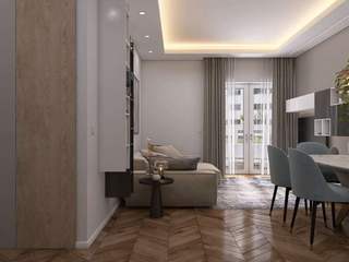 4 Bhk Home Inteiror design , RV Dezigns RV Dezigns Commercial spaces