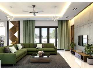livingroom interiors, Monnaie Architects & Interiors Monnaie Architects & Interiors Salas de estilo moderno