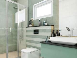 Modern Designs of Bathroom interior...., Monnaie Interiors Pvt Ltd Monnaie Interiors Pvt Ltd حمام