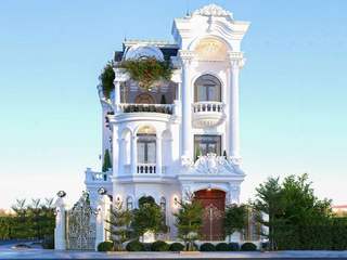 Top các mẫu biệt thự 2 tầng tân cổ điển kiểu Pháp đẹp, NEOHouse NEOHouse Dom jednorodzinny