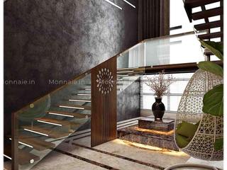 Creative Stair Area Design Ideas Our Services , Monnaie Architects & Interiors Monnaie Architects & Interiors 階段