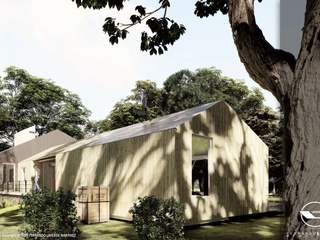 Davis house, Laverde Arquitectura by. Fernando Laverde Laverde Arquitectura by. Fernando Laverde منزل جاهز للتركيب