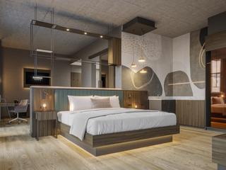 IL NUOVO PROGETTO AMERICANO DI ANIDRIDE DESIGN: APRE IL CAMBRIA HOTEL A NASHVILLE, Anidride Design Anidride Design Kamar tidur utama