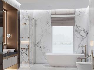 The Epitome of Elegance: Finest Bathroom Sanitary Solutions, Luxury Antonovich Design Luxury Antonovich Design Modern Bathroom