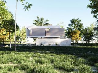Casa Ambar, proyecto de vivienda unifamiliar ubicado en Bransen, Localidad de LA PLATA, Zima Arquitectura Zima Arquitectura Nhà gia đình
