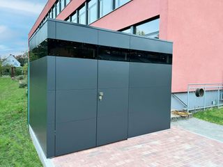 HPL Design Gerätehaus Titan von nogabo in Stuttgart, nogabo® GmbH nogabo® GmbH Gartenhaus