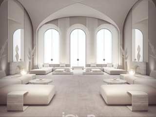Modern Luxury Sitting Area, IONS DESIGN IONS DESIGN 모던스타일 거실