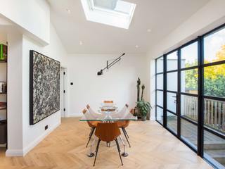 Loft Extension with framed window, Westnorwood, London, P+P Architects P+P Architects Detached home