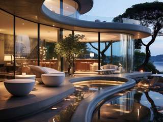 A TOMORROW OF LUXURY - FUTURISTIC VILLA DESIGN, Luxury Antonovich Design Luxury Antonovich Design Villas