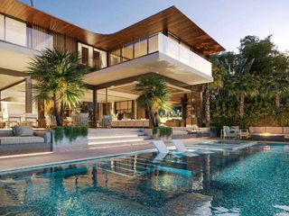 Coastal Elegance in Modern Style Beach House Design, Luxury Antonovich Design Luxury Antonovich Design Villas