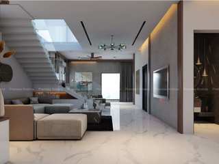 Living Room Interior Design... , Premdas Krishna Premdas Krishna Nowoczesny salon