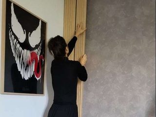 COMO COLOCAR PANEL DE LISTONES FÁCIL, La Casa Atelier La Casa Atelier Modern Duvar & Zemin