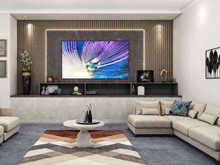 Built-in TV media Unit, Capital Bedrooms Capital Bedrooms Modern living room