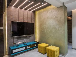 3BHK residence, CHIRAG MISTRY INTERIORS CHIRAG MISTRY INTERIORS Appartement