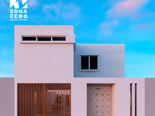 Casa Jaguar, Zona Cero Arquitectos Zona Cero Arquitectos منزل عائلي صغير