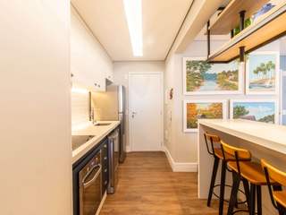 Apartamento Aclimação 110 m², DUTRA CONSTRUÇÕES E ENGENHARIA DUTRA CONSTRUÇÕES E ENGENHARIA Cozinhas pequenas