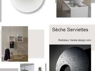 Sèche serviettes by Varela Design, Varela Design Varela Design ห้องน้ำ