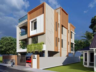 Bungalow at Nanded city, Pune, Space Alchemists Space Alchemists Single family home