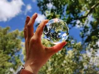 EA20250120-23419 Press profile homify Asian style bathroom Sphere, Reflection, Sunlight, Bubble, Earth, Glass, Yard globe, Paperweight, Mirror