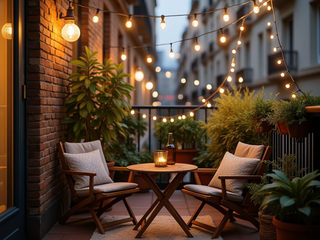 Small balcony makeover, Desirée Vaquier_homify Desirée Vaquier_homify Patios & Decks