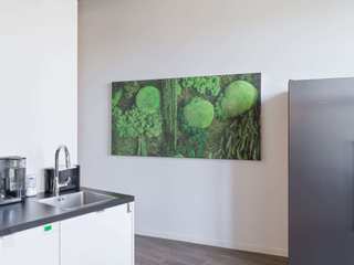 Akustik und Kunst in Perfektion, freiraum Akustik freiraum Akustik Modern Study Room and Home Office