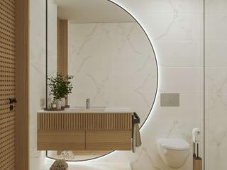 WC, ByOriginal ByOriginal Casas de banho minimalistas