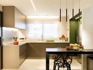 Cozinha Basilico, Origem Arquitetura + Interiores Origem Arquitetura + Interiores Built-in kitchens