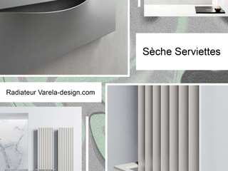 Sèche serviette by Varela Design, Varela Design Varela Design ห้องน้ำ