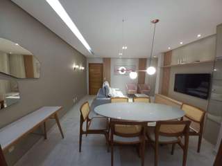 Sala de estar e jantar, Flavia Peixoto Interiores Flavia Peixoto Interiores Salas de estar modernas