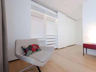 Decoração de Quarto de Casal, moderno e confortável, MOYO - Decoração de Interiores MOYO - Decoração de Interiores Master bedroom