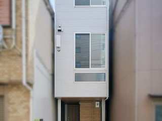 都市に棲む家２／大阪市, 建築設計事務所 KADeL 建築設計事務所 KADeL บ้านขนาดเล็ก