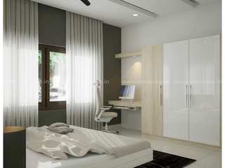 Dreamy Bedroom Interiors : Sleep in Style, Monnaie Architects & Interiors Monnaie Architects & Interiors Hauptschlafzimmer