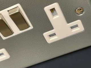 Grey Sockets and Switches, Socket Store Socket Store 现代客厅設計點子、靈感 & 圖片
