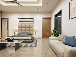 Bedroom interior Design..., Premdas Krishna Premdas Krishna Master bedroom