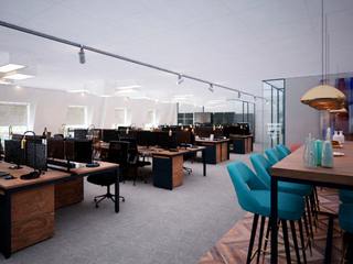 Projeto de Decoração de escritório em Londres, KOHDE - Soluções de Design KOHDE - Soluções de Design Study/office
