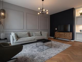 Totaalontwerp woning Vroondaal Den Haag, Mignon van de Bunt Interiordesign Mignon van de Bunt Interiordesign Classic style living room