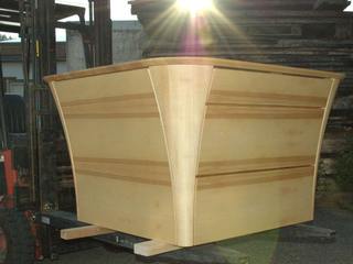 kurvige Möbel, runde Küchen, Pfister Möbelwerkstatt GdbR Pfister Möbelwerkstatt GdbR Small kitchens