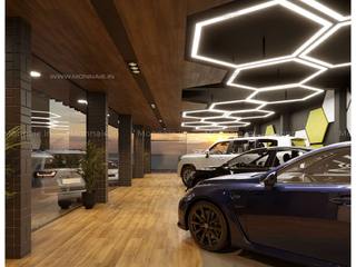 Elevate Your Car Showroom with Exceptional Interiors . , Monnaie Architects & Interiors Monnaie Architects & Interiors Otros espacios