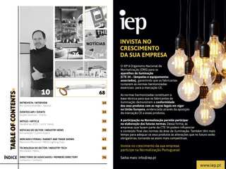 REVISTA PORTUGUESE LIGHTING (magazine) – edição 26, LUZZA by AIPI - Portuguese Lighting Association LUZZA by AIPI - Portuguese Lighting Association Villas