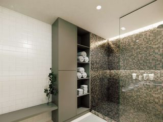 Badplanung Darmstadt, SW retail + interior Design SW retail + interior Design Modern style bathrooms