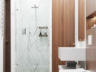 Ванная комната в современном стиле, Студия дизайна Натали Студия дизайна Натали Moderne Badezimmer